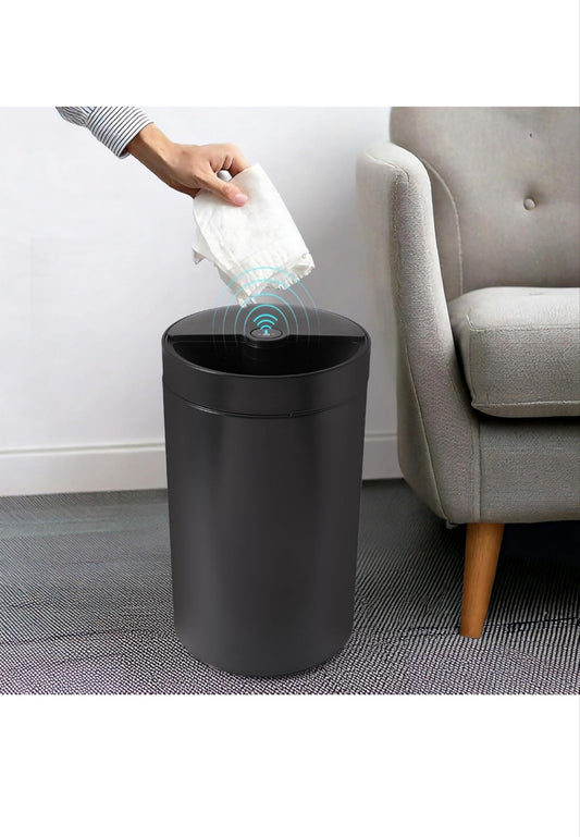 IWWC | 30L Stainless Steel Dustbin With Lid | Dustbin For Kitchen Converts Wet Waste Into Composter | Automatic Dustbin With Sensor | Food Waste To Composter